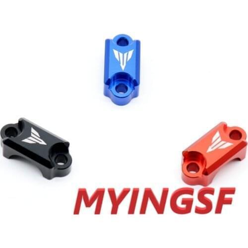 For YAMAHA YZFR1 YZF-R1 YZFR6 YZF-R6 1998-2020 19 17 15 13 11 09 Motorcycle Brake Master Cylinder Handlebar Bar Clamp Cover