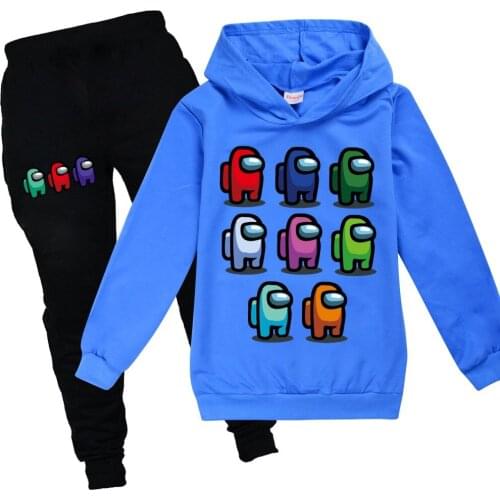 Baby Clothing Sets Children Birthday suit girls/Boys Tracksuits Kids Among us Sport Suits Hoodies Top +Pants 2pcs Set
