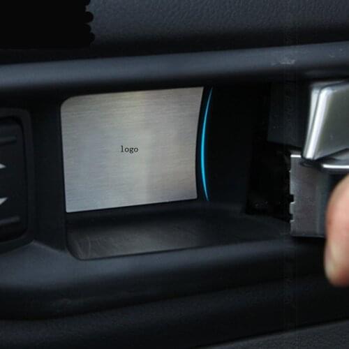 Door handle cover bowl stainless steel decorative door bowl sticker for Ford Focus 2005-2013 Car accessories