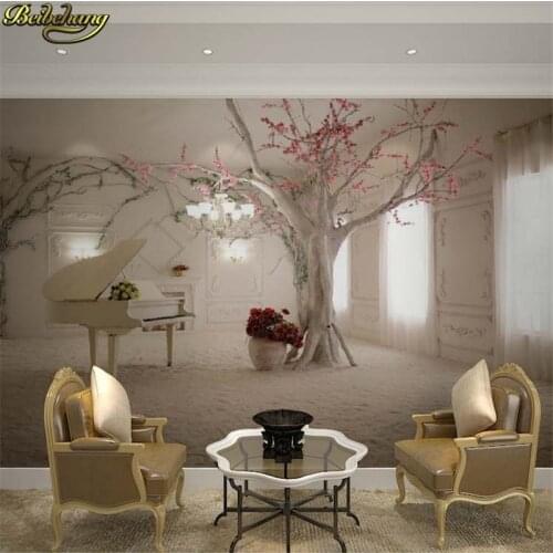 Beibehang Custom 3d mural wall paper TV backdrop sofa space to expand 3d photo wallpaper for walls 3 d flooring paper