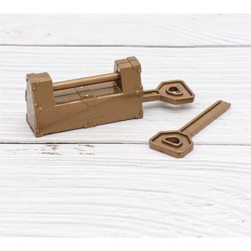 Pirate Treasure Chest Pirate Box With 2 Locks Party Favors Kids Toy Boy Gift