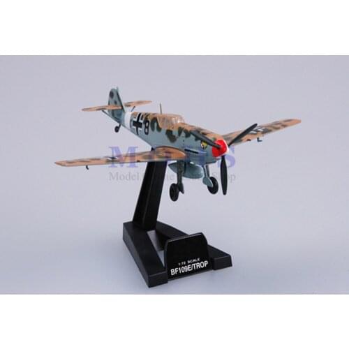 EASY MODEL 37277 1/72 Assembled Model Scale BF109 Finished Model Scale Airplane Scale Aircraft Warbird BF-109E-JG27