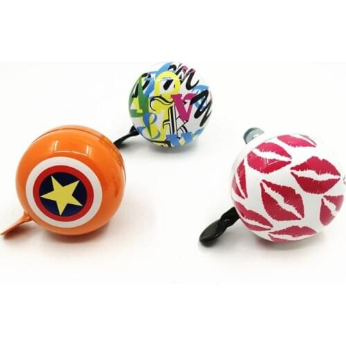 Sahoo Bike Bicycle Bell 22.2mm City Road Bicycle Folding Bike Mountain Bike Childrens Bicycle 60mm Bell Bike Accessories