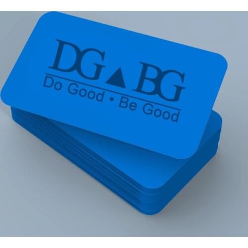 Business Card Custom Printable 300Gsm Round corner 100/ 200/500/1000/Lot Colorful Visiting Tags Logo Printing