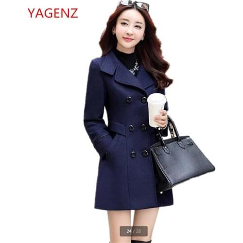 YAGENZ Women's Short Trench Coats