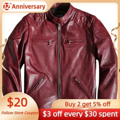 YELVIDSON Mens Biker Jackets