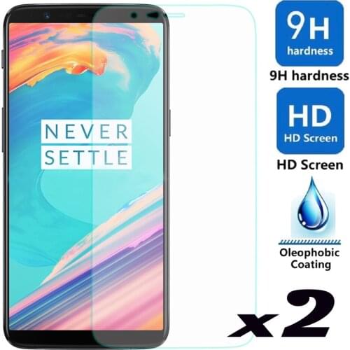 Tempered Glass Screen Protector For Oneplus 5T Ultra Thin Explosion-proof Front Guard Tempered Glass Films For Oneplus 5T A5010