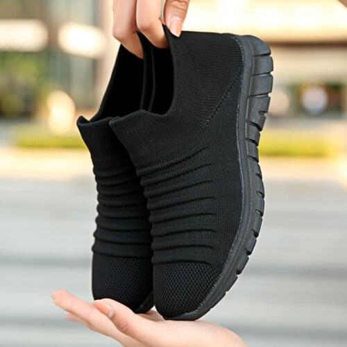 2020 Tennis Shoes for Women Breathable Mesh Soft Thick Bottom Sneakers Fitness Sports Trainers Tenis Feminino Basket Femme