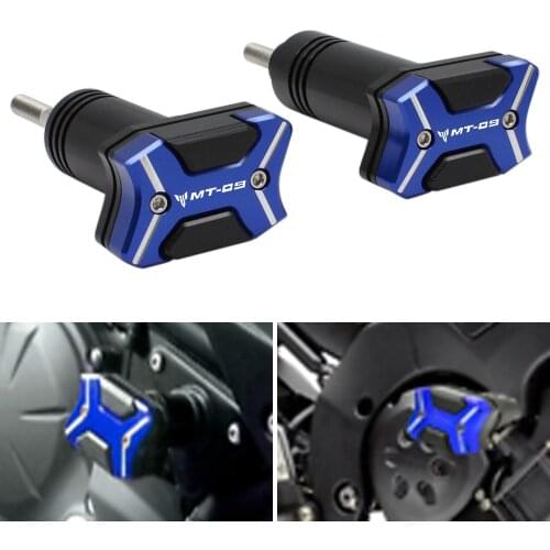 For Yamaha MT-09 MT09 FZ-09 FZ09 2015-2016 1Pair CNC Frame Slider Protector Guard engine protection Sliders with MT-07