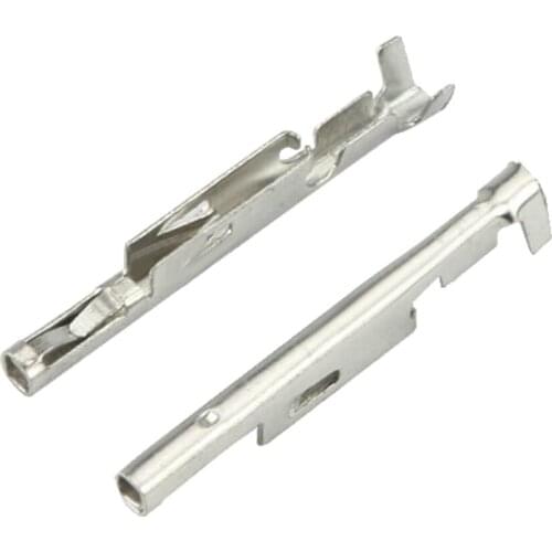 100 PCS 2 series Connector Terminal Pin Socket Plug Spring Plug Tin plated DJ7161A-2