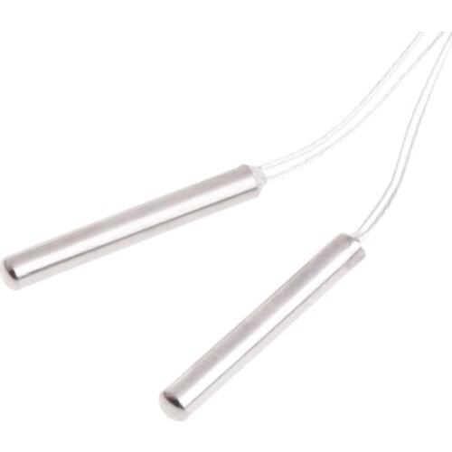 2x 2m PT1000 Probe 4mm*30mm RTD Platinum Resistance Sensor 2 Wires Thermocouple