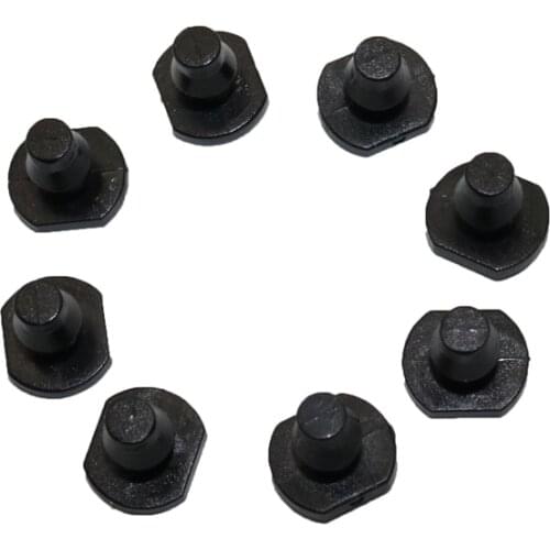 50pcs 4mm Irrigation End Plug Garden Irrigation System 1/4 In Hose Closure 4 / 7mm Plug Gardening Tool Accessories