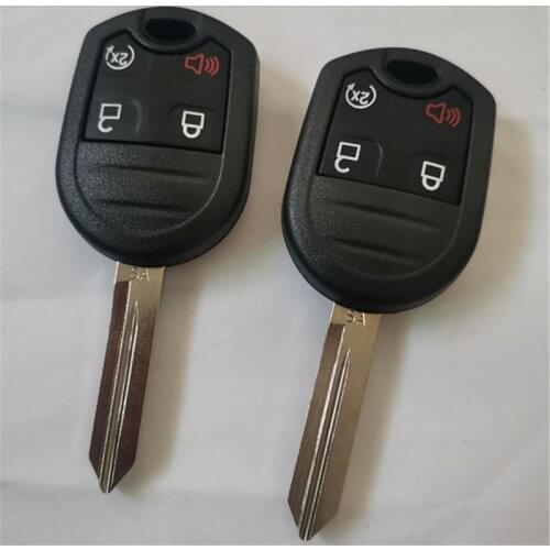 3+1/4 Button Remote Key Shell Case for Ford Explorer 2011 - 2015 F-Series 150 250 350 450 550 Super Duty 2011 - 2016 CWTWB1U793