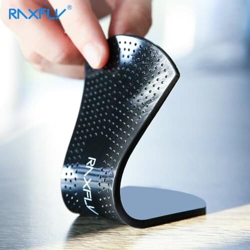 RAXFLY Phone Holder Sticker For Iphone Tablet Wall Desk Sticker Holder Stand Nano Rubber Pad Car Holder Stand Support For Xiaomi