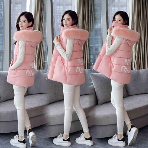 Fnoce Women's Leather Down Jackets