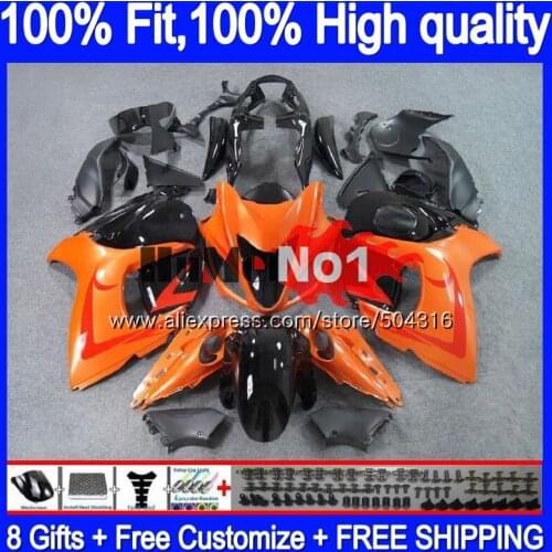 Injection For SUZUKI GSXR-1300 GSXR 1300 Hayabusa 30MC.29 Orange black GSXR1300 2008 2013 2014 2015 2016 08 13 14 15 16 Fairing