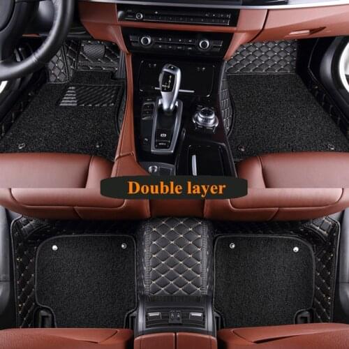 Best quality mats! Custom special car floor mats for Mercedes Benz X Class 2020-2017 waterproof durable two layers car carpets