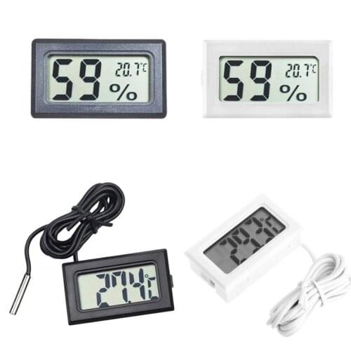 Mini Digital Lcd Indoor Convenient Temperature Sensor Humidity Meter Thermometer Hygrometer Gauge Tester Temp Sensor