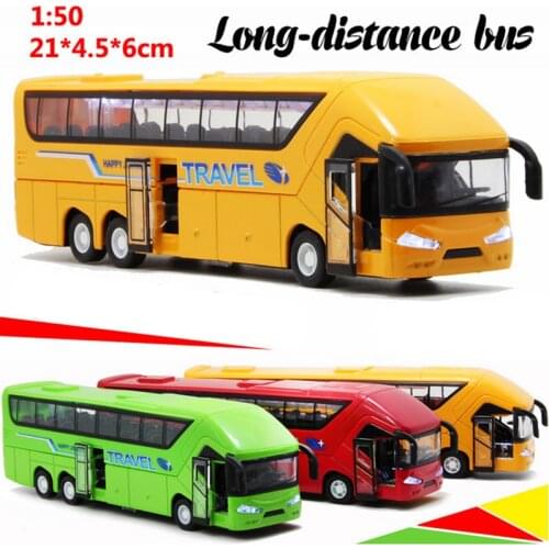 Sightseeing Tourist Double Decker Toy Bus Model Passenger Bus Model Simulation Alloy Toy Bus Car Model Sound Light Children Gift