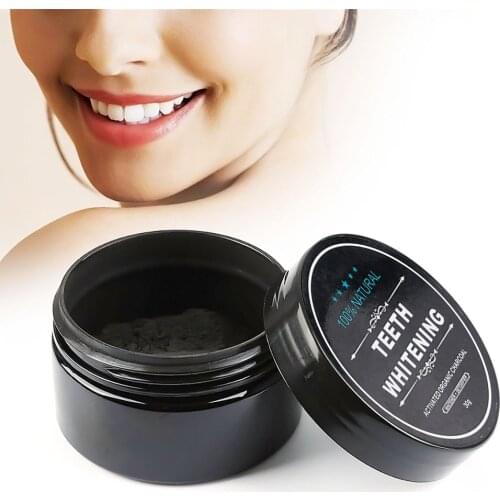 30g Activated Carbon Whitening Teeth Powder Effectively Removes Foreign Stains
