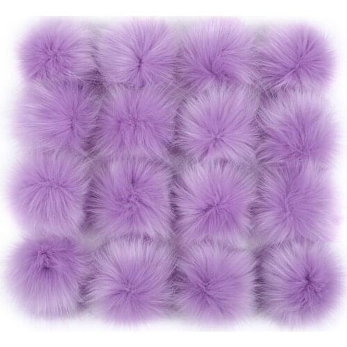 1 PC 12cm Pom-Poms For Hats Hairball Decorative DIY Crafts For Handicraft Pompon Natural Fur Accessories For Toys Kitting Hat