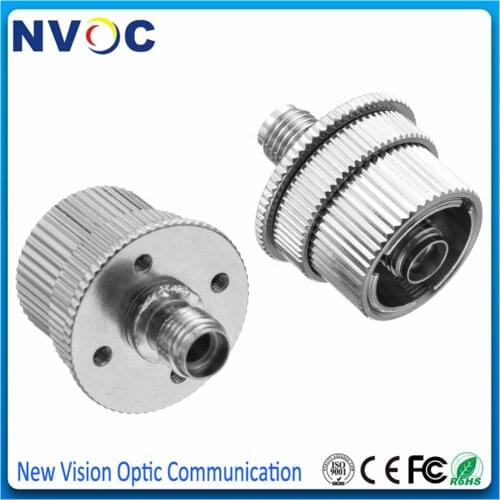 ST/UPC Adjustable Fiber Optic Attenuator 1-30dB,STUPC to STUPC Female to Female Variable Fiber Optical Coupler Flange Adapter