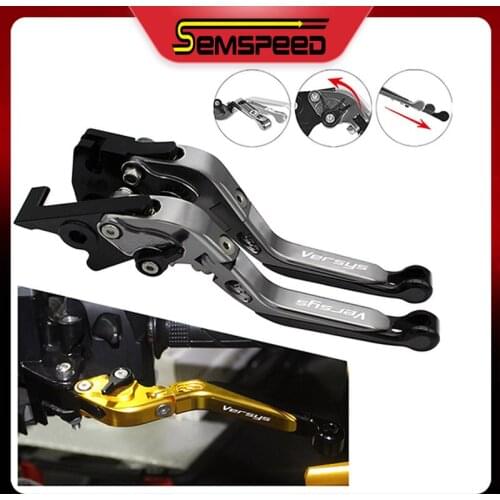 SEMSPEED Motorbike Brakes For KAWASAKI VERSYS 1000 2012 2013 2014 Motorcycle Folding Extendable CNC Handle Brake Clutch Levers