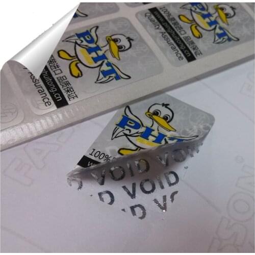 Printing adhesive vinyl stickers, custom adhesive sticker labels for cosmetic packaging