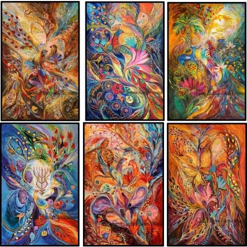 Animal peacocks Round/square 5D diy acrylic embroidery pattern resin mosaic diy diamond painting 3d cross stitch kits RA2601