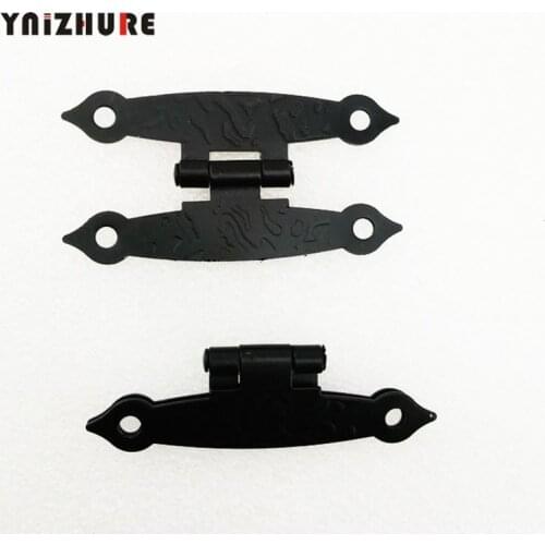 Black Antique Iron Jewelry Box Padlock Hasp Locked Wooden Wine Gift Box Handbag Buckle Hardware Accessories,65*34mm,10Pcs