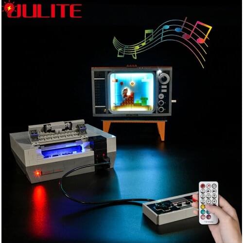 Led Light Kit For 71374 NES Red And White Machine DIY Toys Set (Not Included Building Blocks)