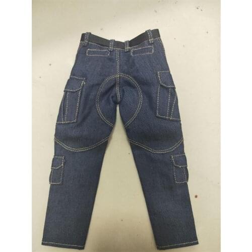 1/6 Scale male soldiers pants Overalls Tactical jeans fit 12 inches M34 M35 Action figure