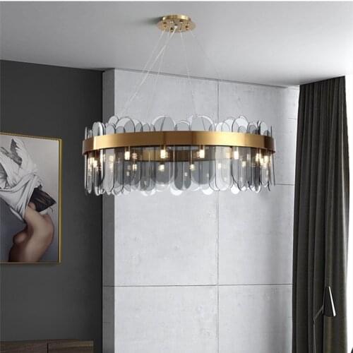Nordic Style Apartment Bedroom Crystal Chandelier Creative Designer Art Gallery Restaurant Bar Light Fixture Luminaire