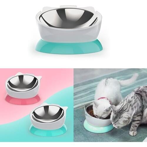 New Dog Cat Bowls Stainless Steel Travel Footprint Feeding Feeder Water Bowl For Pet Dog Cats Puppy Outdoor Food Dish