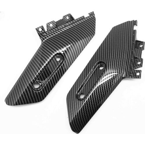 Carbon Fiber Pattern Front Fender Side Panel Cover Fairing for Yamaha TMAX 530 2015-2019