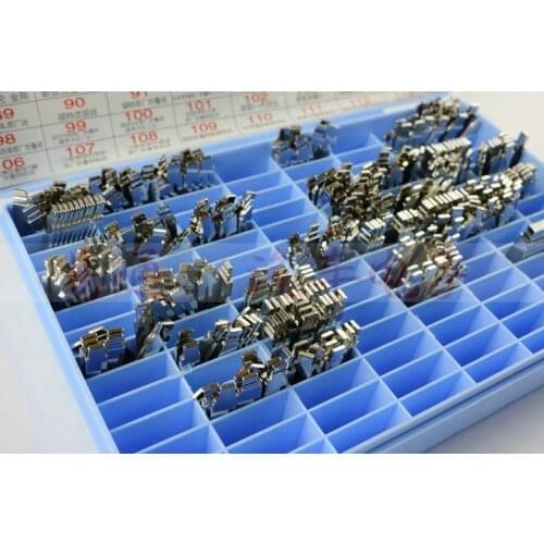 Regular Full Cars 130 Types x 5pcs Folding key blade Car key embryo replacing the key head Remote Key Blade Original Slot
