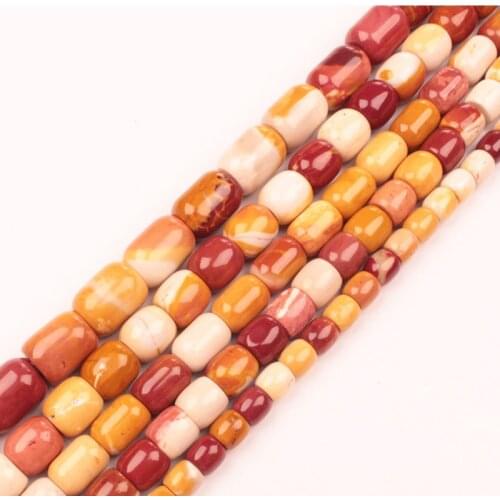 Wholesale Mustard Drum Shape Beads 15" BeadsFor DIY Jewelry Making !We provide mixed wholesale for all items