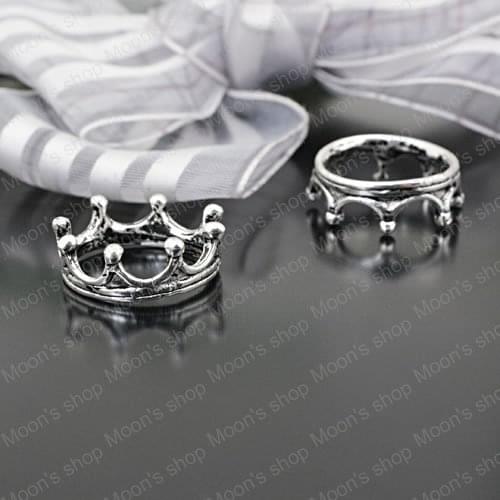 Wholesale 17*6mm Antique Silver color Crown Alloy Charms Pendants DIY Findings Accessories 20 pieces (JM2120)
