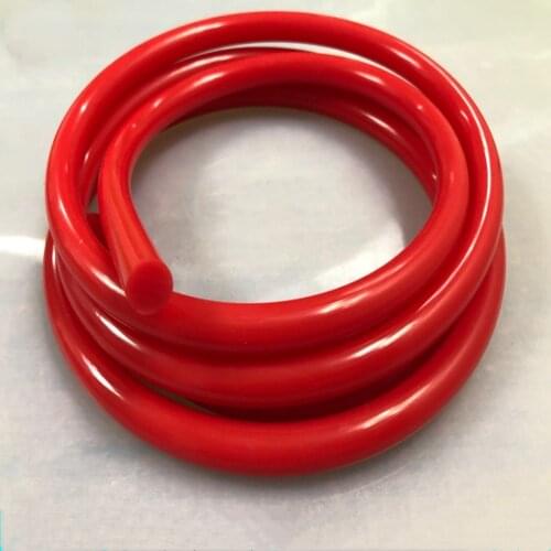 Food Grade Silicon Rubber Solid Seal Strip Round Bar Dia. 3mm 4mm 5mm 6mm 7mm 8mm 9mm 10mm 12mm Red