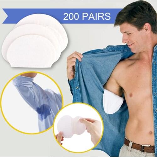 100/200/300/400pcs Summer Armpit Sweat Pads Disposable Underarm Deodorants Stickers Absorbing Sweats Anti Perspiration Patch