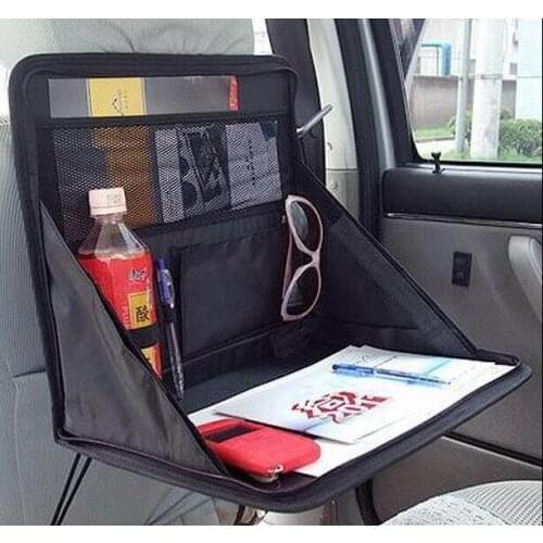 Car Computer Desk Bracket Foldable Laptop Desk Notbook Tray Table Food drink Holder Stand for Car Stowing Tidying