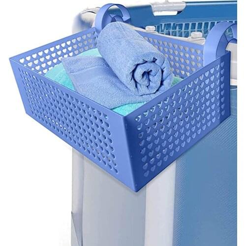 Pool Storage Basket Hanging Portable Removable Swimming Equipment Toy Towel Diving Googles Organizer Plastic Storage Basket