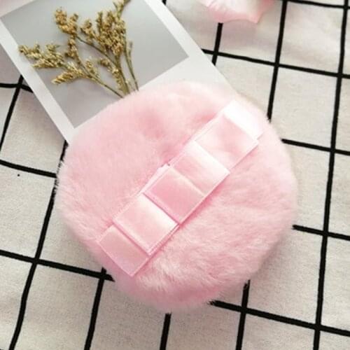 Big Size Face Body Powder Puff with Shinning Powder Cosmetic Makeup Super Soft Cleansing Make Up Sponge 8.5cm Dropshipping