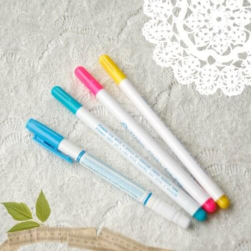 Soluble Cross Stitch Water Erasable Pens Washing Disappearing DIY Accessories Tailor Clothing Supplies Needlework Home Tools