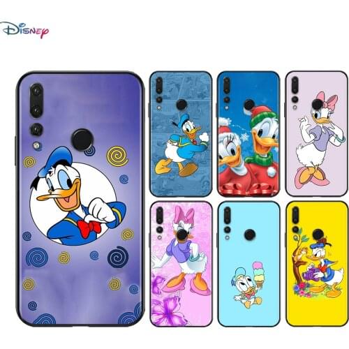 Silicone Cover Disney Cute Donald Duck For Huawei Honor 9 X 9N 8S 8C 8X 8 A V9 7S 7A 7C Pro lite Prime Play 3E Phone Case