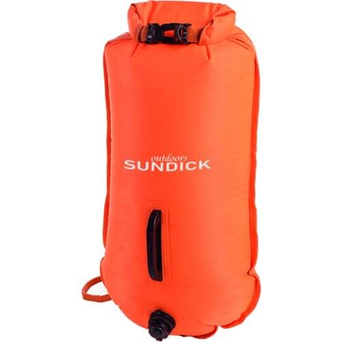 Waterproof Floating Swim Buoy for Open Water Swimming Kayaking Snorkeling Dry Bag Surfing Training Snorkeling Inflatable