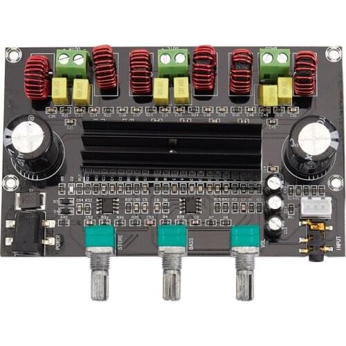 XH-M573 TPA3116D2 80W+80W+100W 2.1 Channel TPA3116 digital Power Amplifier Board Bass Subwoofer amplifier