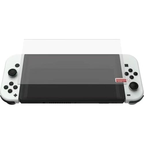 ADGAMING Tempered Glass 9H Screen Protector Film For SWITCH OLED Protective Anti-Fingerprint Film switch oled Game Accessories