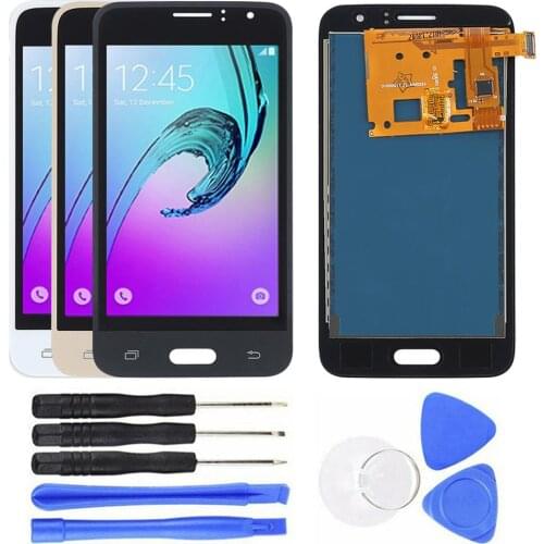 Can adjust brightness LCD for Samsung Galaxy J1 2016 J120 J120F J120H LCD Display Touch Screen Digitizer Assembly