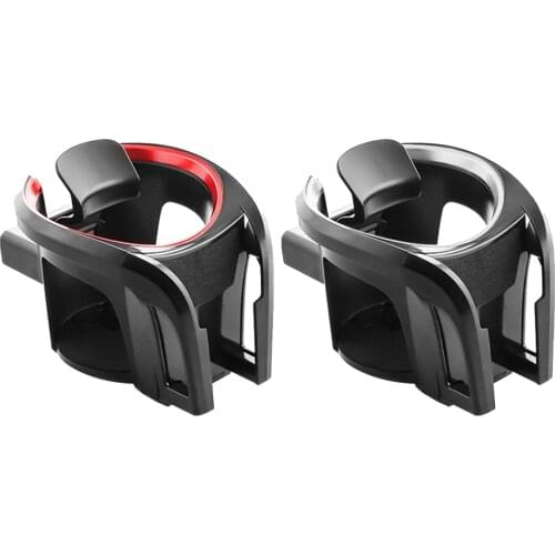 2 in 1 Outlet Air Vent Cup Rack Beverage Mount Insert Stand Holder Drink Bottle Stand Container Hook Rack Car Phone Holder